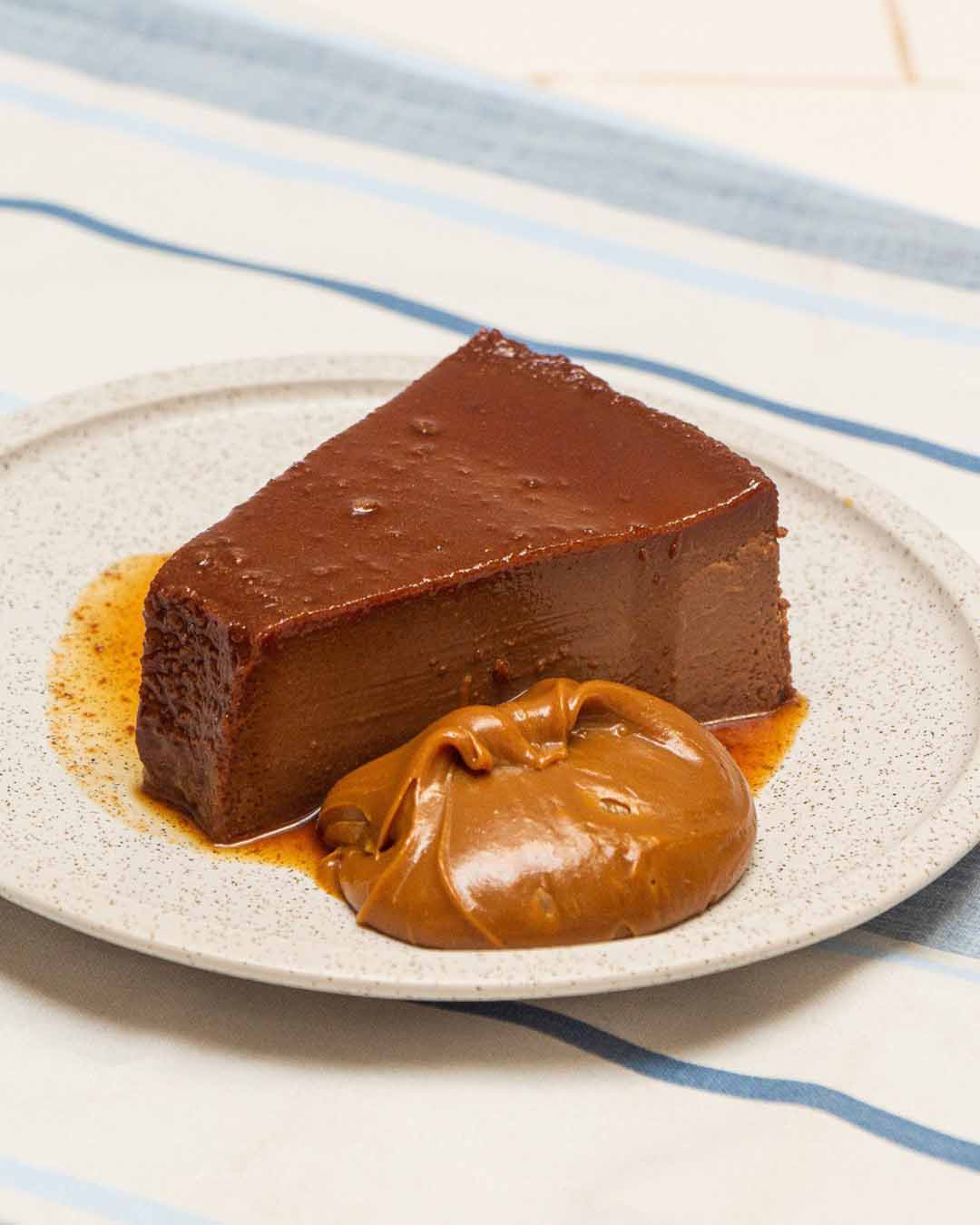 FLAN DE CHOCOLATE